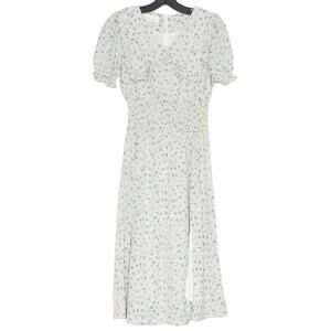 Quanta Du Soleil Dress Floral Cottage Coquette Retro Prairie Peter Pan 34 XS/2